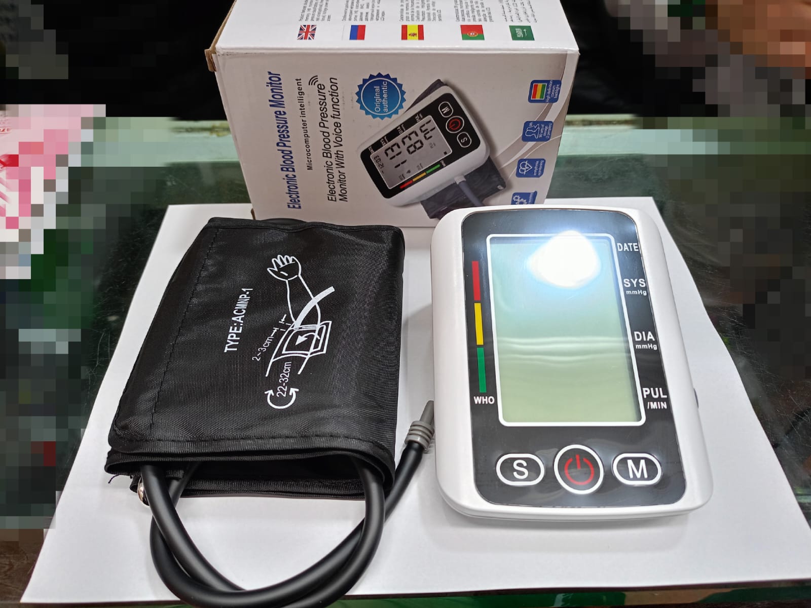 Tensiometro con voz en español