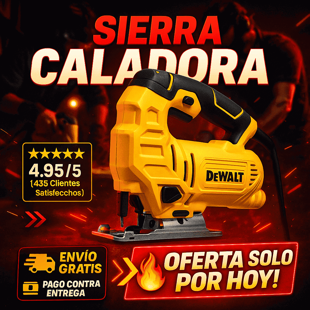Sierra Caladora 6 Velocidades 900w