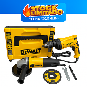 Kit Taladro y Pulidora Dewalt