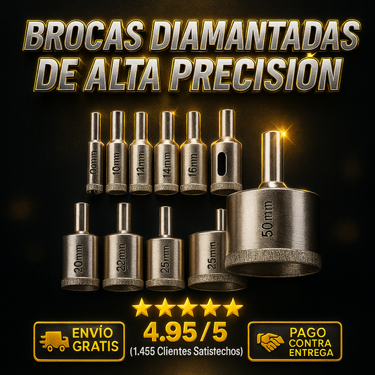 Kit*10 De Brocas Diamantadas