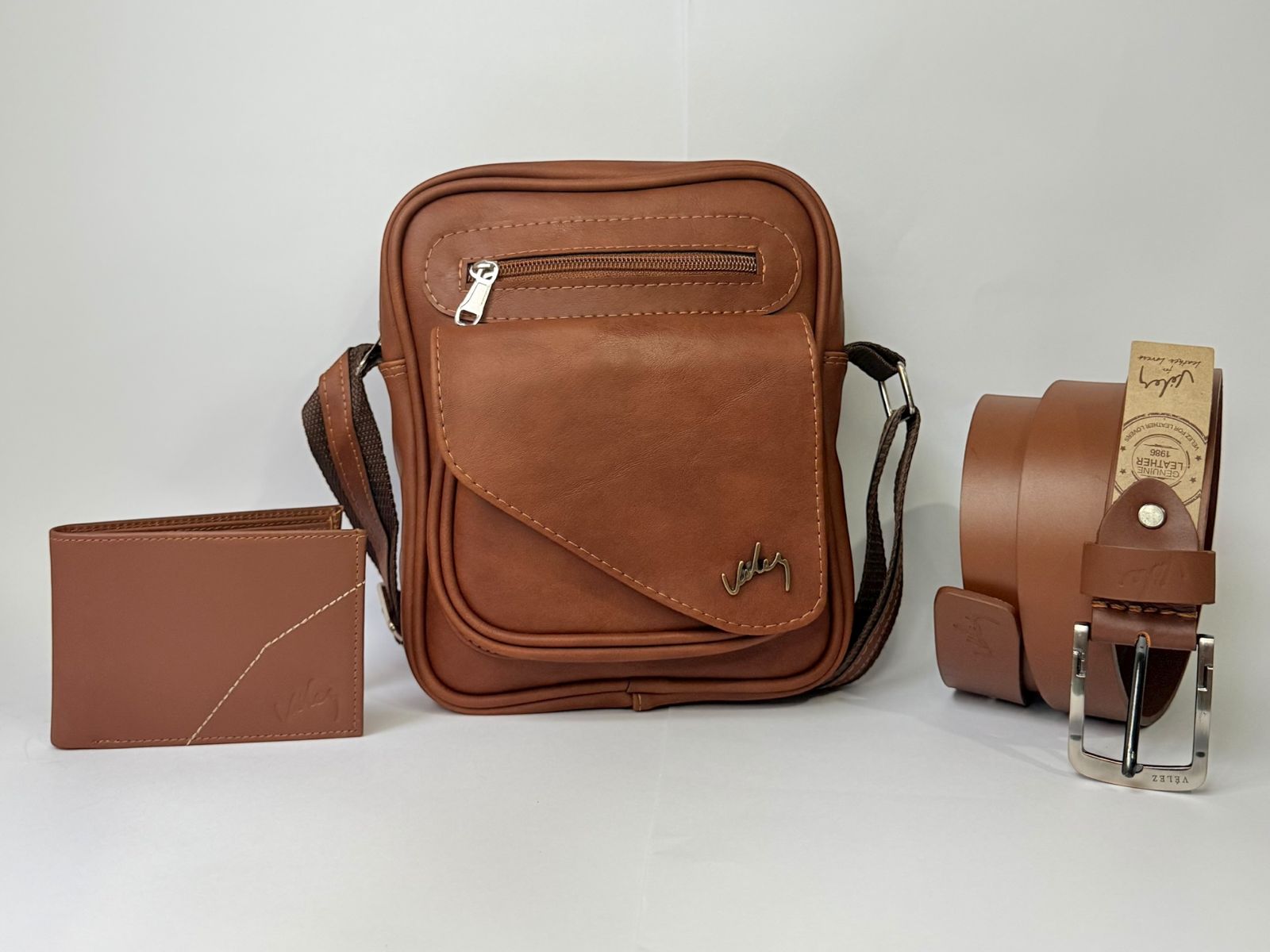 Combo Velez carriel+billetera GRATIS Correa